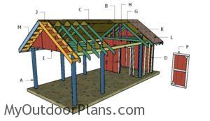 building-a-carport-with-storage