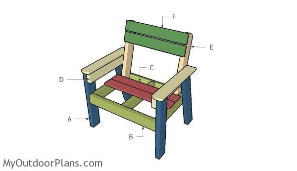 Building An Outdoor Chair Myoutdoorplans Free Woodworking Plans And Projects Diy Shed Wooden Playhouse Pergola Bbq - Free Patio Chair Design Plans
