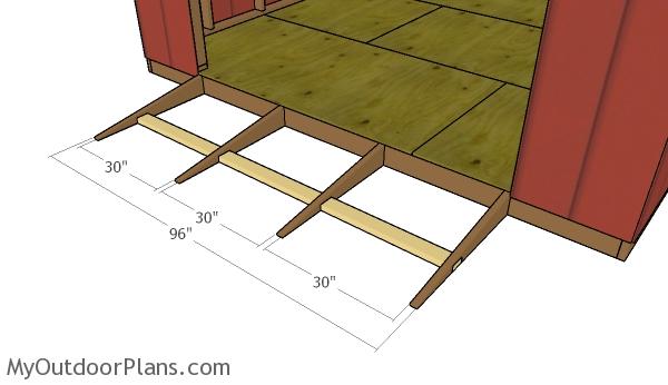 atv shed ramp plans myoutdoorplans free woodworking