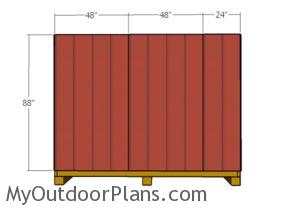 fitting-the-siding-panels-to-the-back-wall