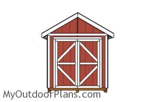 8x16-gable-shed-plans-side-with-door