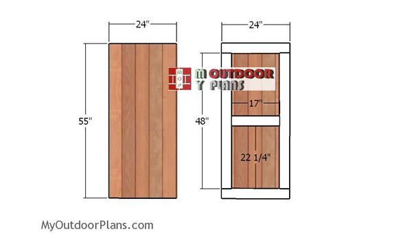 Building-the-double-shed-doors