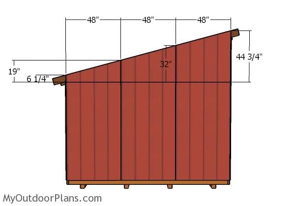 12x16 lean to shed roof plans myoutdoorplans free
