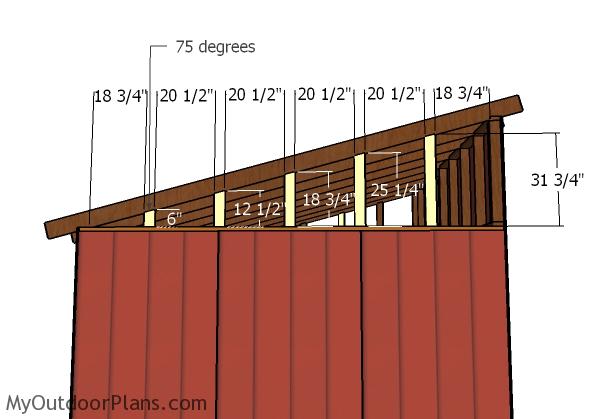 12x16 Lean to Shed Roof Plans | MyOutdoorPlans | F   ree 