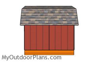 short-gambrel-shed-side-view