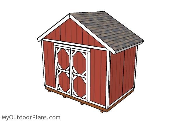12×8 Shed Plans