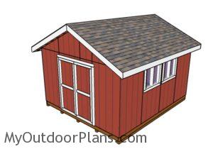 14x16 Shed Plans
