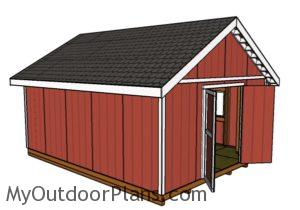 16x20 Shed Plans Free