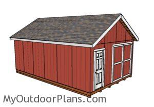 16x24 Shed Plans