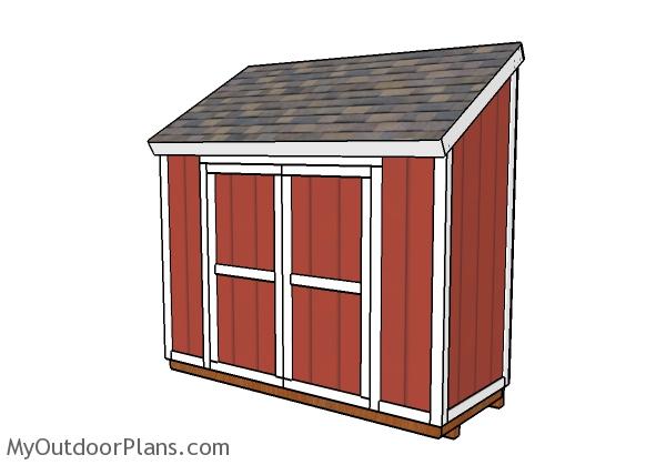 4x10 Shed Plans MyOutdoorPlans Free Woodworking Plans 