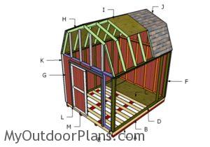 Building a 10x12 barn shed