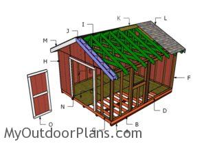 Building a 14x16 shed