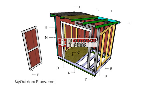 Building-a-6x8-lean-to-shed