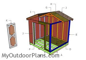 Building a small garden shed