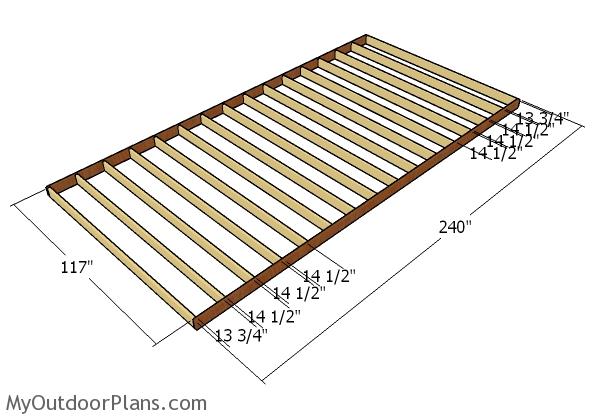 10x20 Shed Plans Myoutdoorplans Free Woodworking Plans And