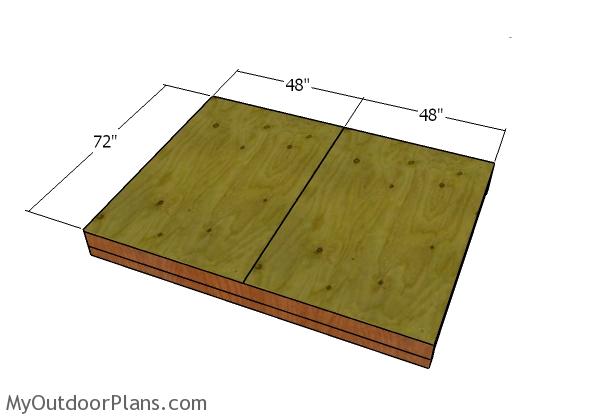 6x8 Lean to Shed Plans | MyOutdoorPlans | Free Woodworking 