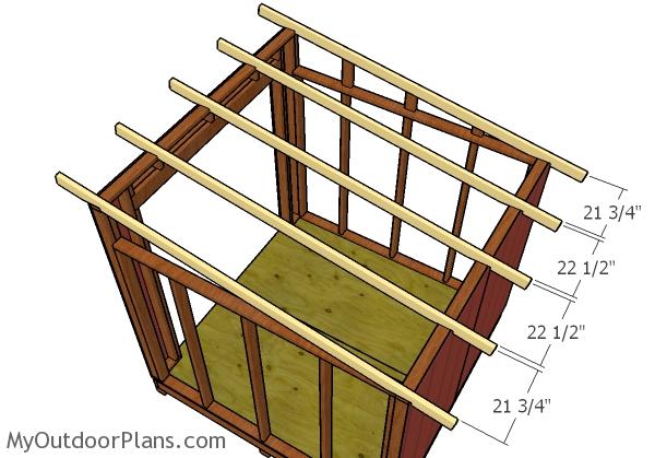 8x8 shed roof plans myoutdoorplans free woodworking
