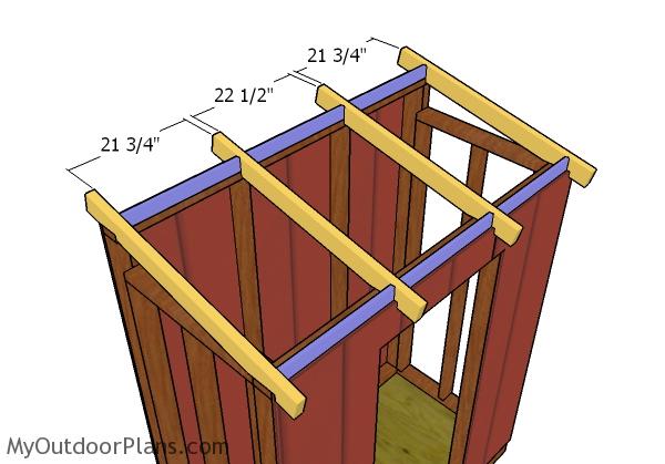 3x6 lean to shed roof plans myoutdoorplans free