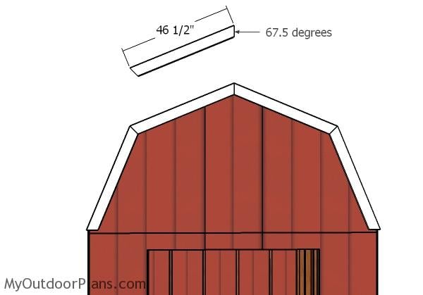 10x12 Gambrel Shed Roof Plans MyOutdoorPlans Free 