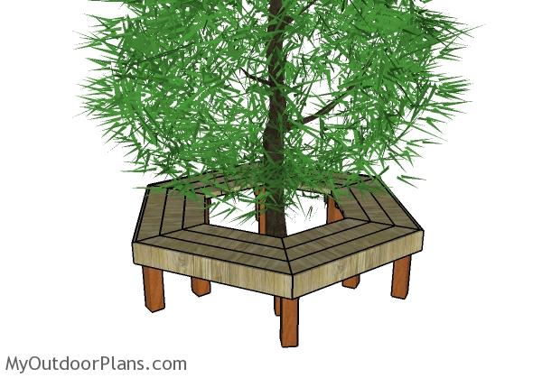 Tree Bench Plans