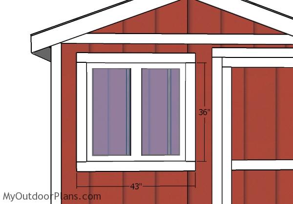 6x8 Ice Fishing House Door Plans | MyOutdoorPlans | Free 