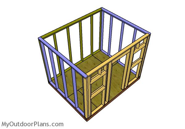 8x10 Shed Plans | MyOutdoorPlans | Free Woodworking Plans 