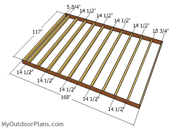 10x14 Shed Plans Myoutdoorplans Free Woodworking Plans And