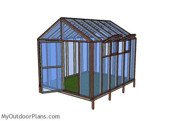 10x12 Greenhouse Plans | MyOutdoorPlans