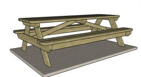 Picnic Table MyOutdoorPlans Free Woodworking Plans and ...