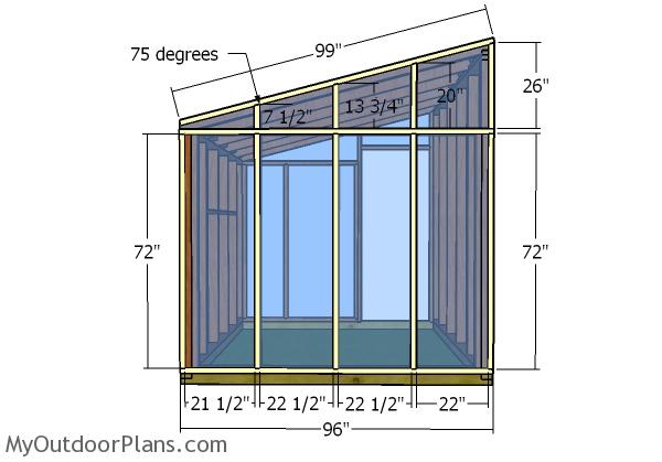 8x10 Lean To Greenhouse Trims Plans Myoutdoorplans Free Woodworking Plans And Projects Diy Shed Wooden Playhouse Pergola q