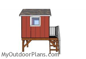 Backyard playhouse plans free