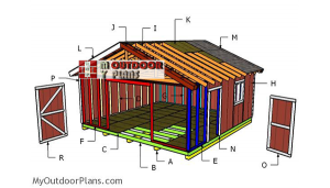Building-a-20x20-gable-shed