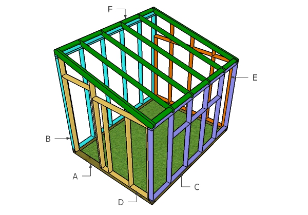 Small Lean to Greenhouse Plans | MyOutdoorPlans | Free Woodworking ...