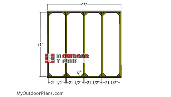 Front-wall-frame