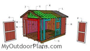 Building a 12x16 garden shed