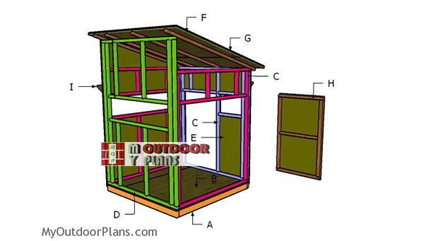 Deer Shooting House Design And Bom - How to build a tiny ...