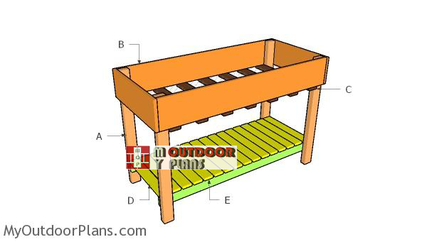 Building-a-counter-height-planter-box