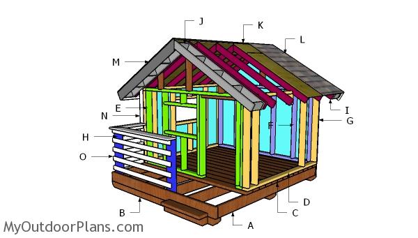 DIY Playhouse Roof Plans