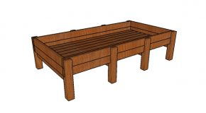 Cedar Raised Garden Bed Plans