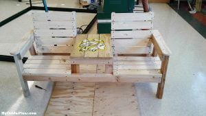 DIY-Double-chair-bench