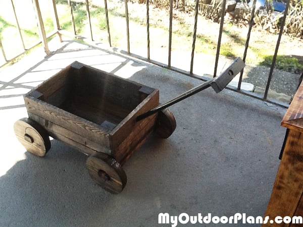DIY Wagon Planter