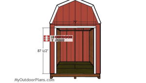 Door-jambs-gambrel-shed