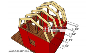 Fitting-the-trusses-barn-playhouse