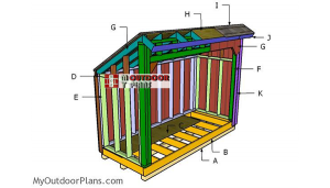 Building-a-4x10-firewood-shed