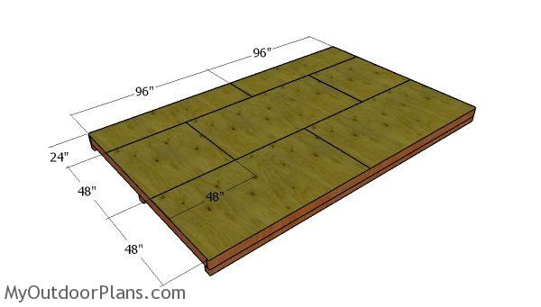 10x16 Lean to Shed Plans MyOutdoorPlans Free 