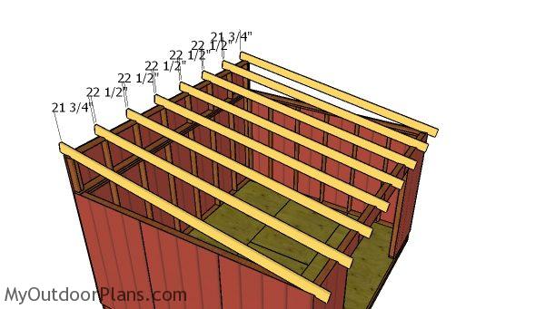 12x14 Lean to Shed Roof Plans MyOutdoorPlans Free 