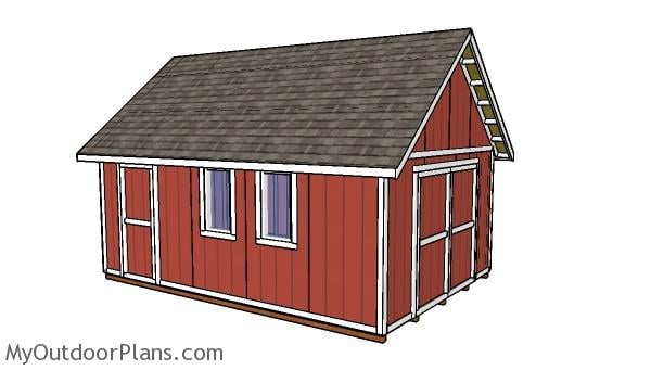 14×20 Shed Plans