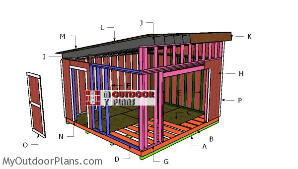 Building-a-14x14-lean-to-shed