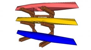 Kayak Rack Plans
