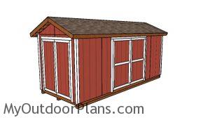 8x20 Shed Plans